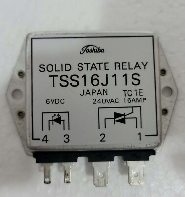 1 × TOSHIBA TSS16J11S SOLID STATE RELAY