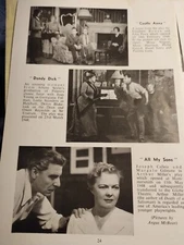 Kvc71  Ephemera 1950s Theatre Picture Elizabeth Bowen John Perry Margalo Gilmore