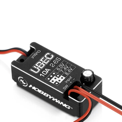 HOBBYWING UBEC Adjustable Voltage Metal Shell BEC Module for 1/10 1/8 RC Car New