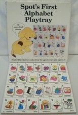 Vintage Spot  s First Alphabet Playtray