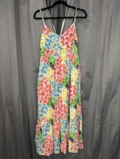 Greylin Samantha Floral Collage Dress Womens S Multicolor Patchwork Cottagecore