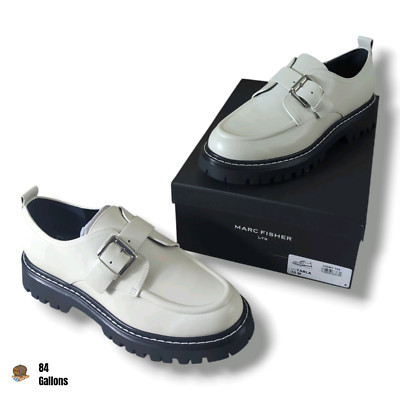 Marc Fisher LTD Shoes - Women's Tarla Loafer Size 10 M (Ivory)