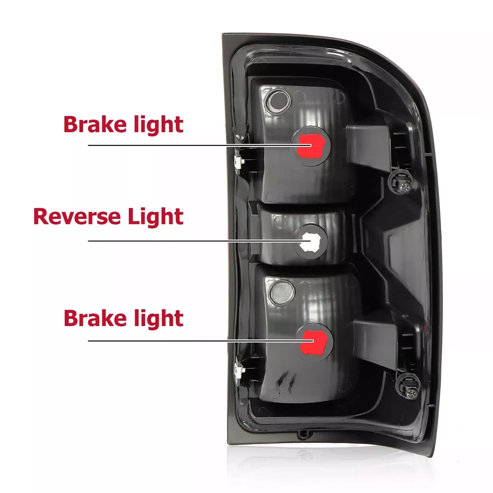 Luz trasera de freno lado del conductor para Chevy Silverado 1500 2500 3500HD 2014-2019 Foto 3 de 4