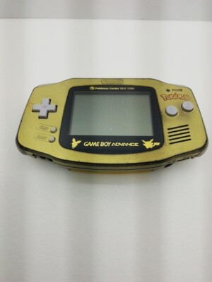 GameBoy Advance Pokemon Center New York Gold Limited Console GameBoy Advance Pokemon Center New York Gold Limited Console