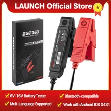 Launch BST-360 12V Car Battery Tester 100-2000CCA Auto Battery Analyzer Charger