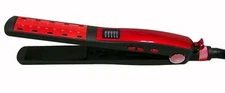 Wet and Dry Dual Volt Hair Straightener Flat Iron Ceramic Tourmaline Plates