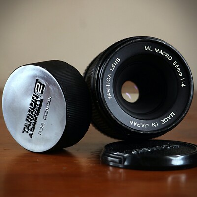 Yashica ML 55mm f/4 Macro, Portrait lens, C/Y mount, Tested