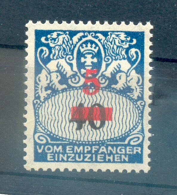 Danzig PORTO 40 LUXURY** MNH MINT 25EUR (71410)