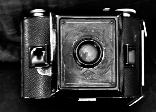Camera from 1940 to 1950 "AGFA PD Clipper Use 616 Film