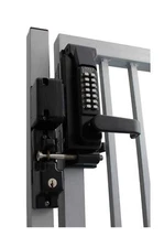 Lockey USA Sumo GL2 DC Jet Black Marine Grade Mechanical Double Combination S...