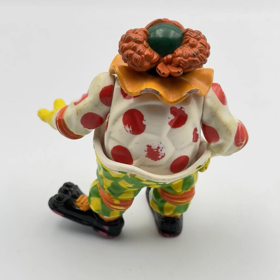 Figura de colección 1992 TMNT payaso Mike Teenage Mutant Ninja Turtle Playmates Foto 2 de 4
