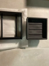 ICO Bath V551 Volkano Fire Series Wall Mounted Soap Dish - Matte Black