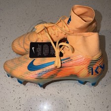Nike Mercurial Superfly 10 Elite x Kylian Mbappe Soccer Cleats FQ8692-801 Size 7