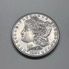 1891-S MORGAN DOLLAR 90% SILVER - FREE SHIPPING (1)