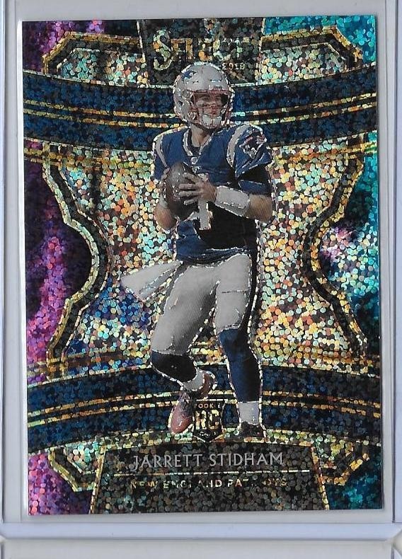2019 Panini Select Concourse Cosmic Prizm #75 Jarrett Stidham Rc SSP