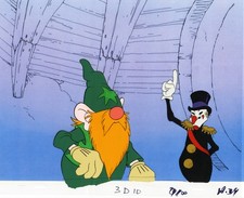 WIZARDS ANIMATION ART: ORIGINAL RALPH BAKSHI PRODUCTION CELS + Free Autograph