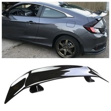 46 Gt Style Rear Trunk Spoiler Wing Racing Lip Glossy For Honda Civic 2dr Coupe 46 Gt Style Rear Trunk Spoiler Wing Racing Lip Glossy For Honda Civic 2dr Coupe