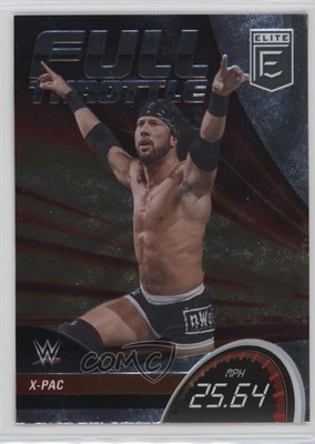 2023 Panini Donruss Elite WWE Full Throttle 1-2-3 Kid X-Pac #4 0z5