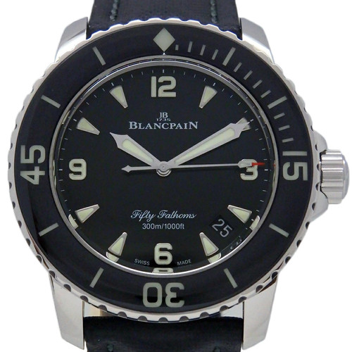 BLANCPAIN Blancpain Fifty Fathoms 5015-1130-52A Men's Used Watch #5104