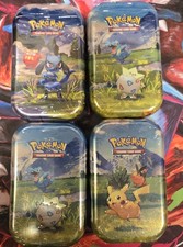  4x Pok mon Ascended Heroes Mini Tins Pokemon, Sealed, New, Lot