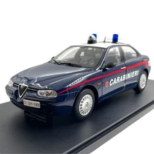 Mitica 1/18 Alfa Romeo 156 2.0 Twin Spark Carabinieri 1997 Blue Action Figure