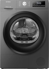 Teknix TKHP8HS - Titanium 8KG Heat Pump Tumble Dryer - A++ Energy