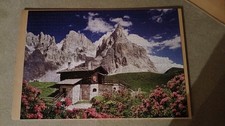 Schmidt Puzzle "Segantinihütte, Dolomiten" 1500 Teile wie neu nur einmal gelegt