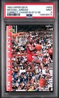 1992 UPPER DECK PSA 9 MINT MICHAEL JORDAN #453 CORRECT CHAMP IN 87 88 BULLS HOF