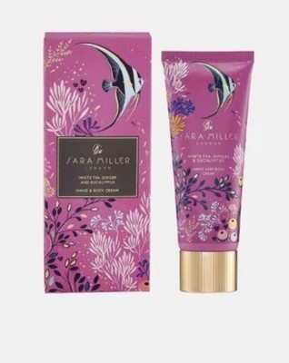 Sara Miller Unterwasser Spa Hand- & Körpercreme Weißer Tee Ingwer & Eukalyptus 75 ml