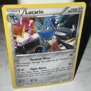 lucario pokemon card value 120/185 - Vivid Voltage Evolves from Riolu All Lucario Cards - Pokemon
