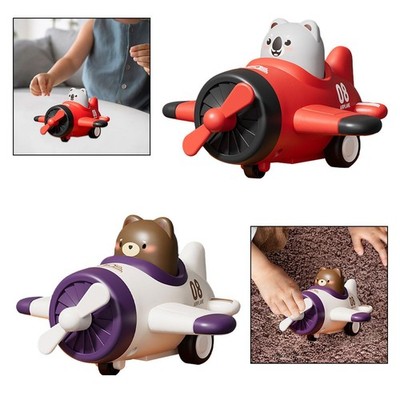 Presse Typ Flugzeug Lernspielzeug Baby Fahrzeug Play Press and Go Auto Spielzeug für