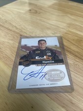 NASCAR Denny Hamlin Autographed Press Pass Rookie Card