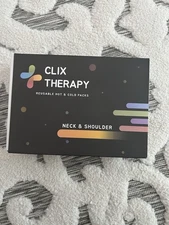 Clix Therapy Reusable Green Hot And Cold Packs for Neck Shoulders