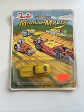 Fun Ho! Mighty Mover E Type Jaguar diecast midgets model car in yellow