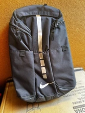 Nike Hoops Elite Pro Basketball Backpack Black Metallic Silver BA5554-011