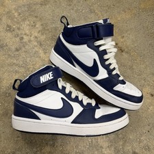 Nike Court Borough Mid 2 Shoes Youth Size 5Y High Top Basketball CD7782-107