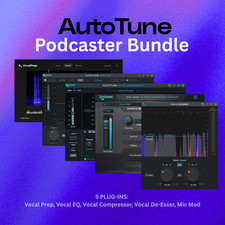 Auto-Tune Podcaster Plug-in Bundle Activation Card 