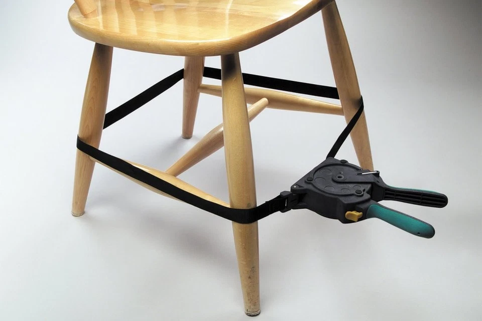  Abrazadera de marco de una mano wolfcraft I 3681000 I para sujetar herramientas y herrajes rectos Foto 2 de 4