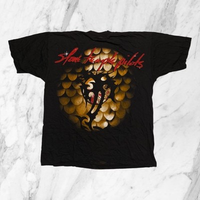 STONE TEMPLE PILOTS T-Shirt Herren Vintage 90s Band Rock 90er Gr. XL Jacke L
