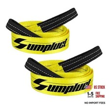 3 Inch,8 Foot Tree Saver,Pull Strap,Tow Straps,Winch 3inx8ft-2pack Yellow