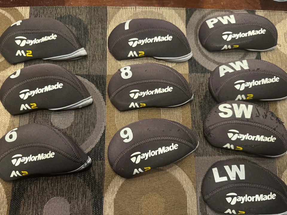 Lot of 2 - Taylormade M2 Iron Headcovers (4-LW) & (4-9) - 16 PCS in all...! - Image 4 of 4