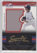 2017 USA Baseball Stars & Stripes Black Gold Jersey 87/89 Trey Faltine Auto 3f2