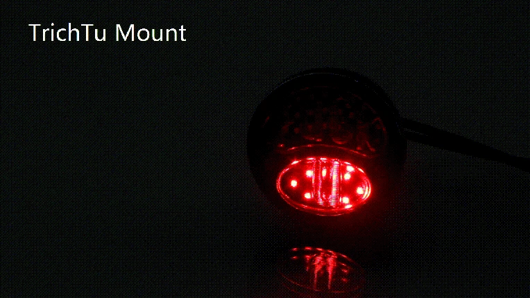 Luz trasera de freno retro de doble lámpara cromada para Ford modelo A/AA 1928-1931 personalizada Foto 2 de 4