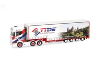 Herpa 319645 Scania Cs 20 Hd Sattelzug Ttde Spedition Ho 1:87 Neu