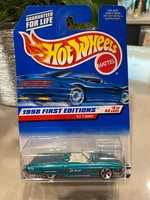 Hot Wheels 1998 First Editions 9/40 GrüN '63 T-Bird #644 5-Loch RäDer 1:64