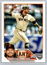 2023 Topps #66 Brandon Crawford - San Francisco Giants