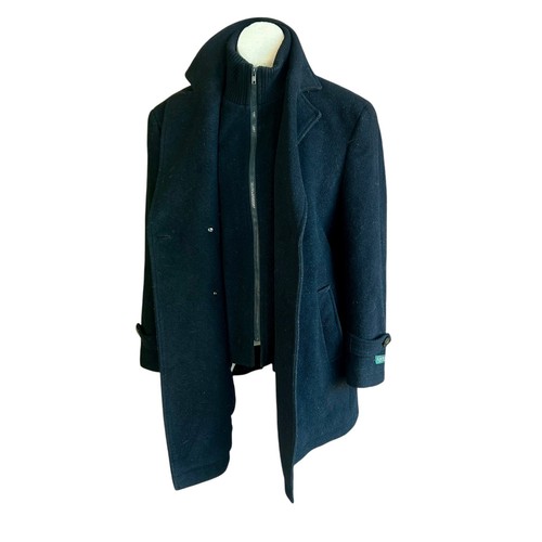 Lauren Ralph Lauren Men’s Labrada Navy Double Breasted Peacoat Size 42S NWOT - Picture 2 of 11