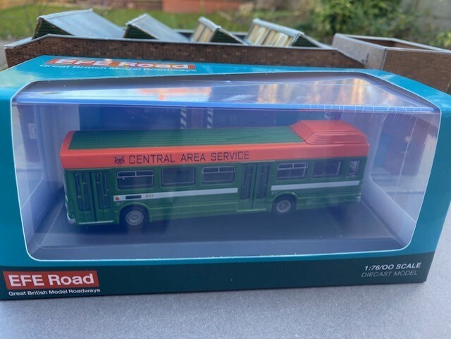 EFE ROAD LEYLAND NATIONAL  MKI LONG 2 DOOR  NOTTINGHAM CITY TRANSPORT 15117