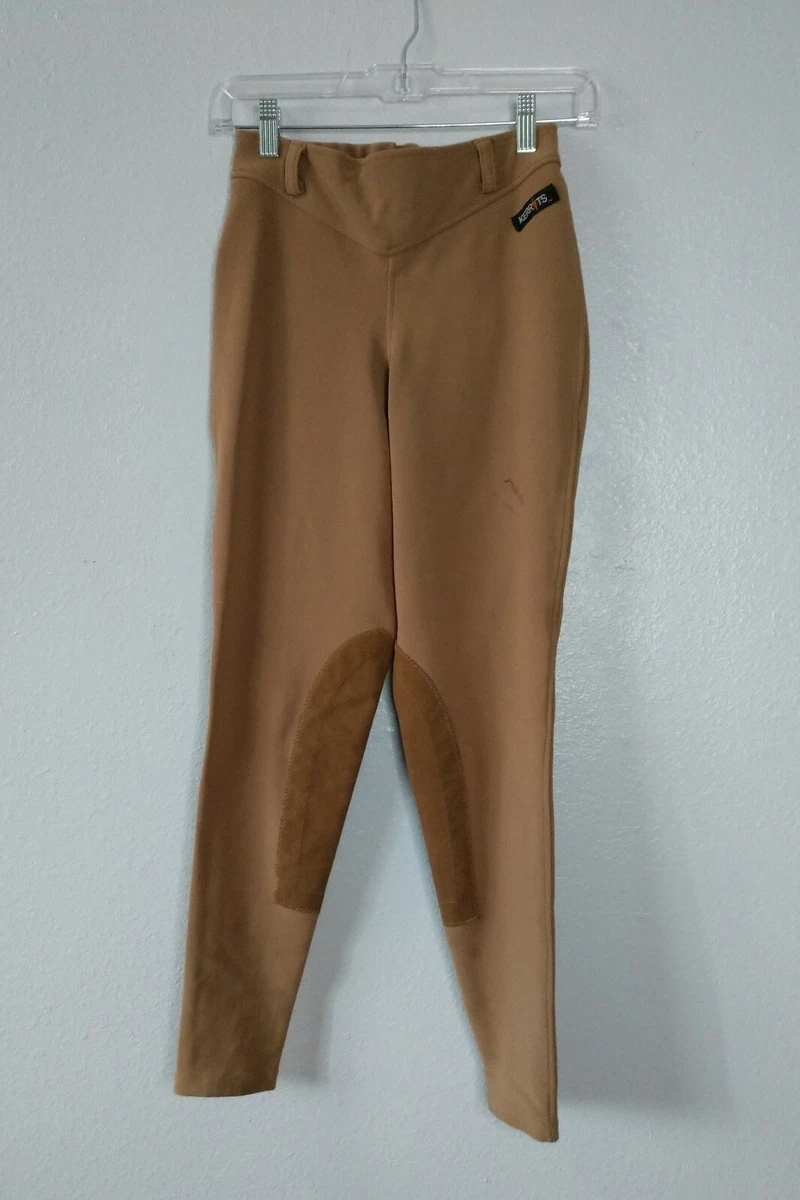 Kerrits Womens Small Brown Equestrian Horse Riding Pants Breech Skinny