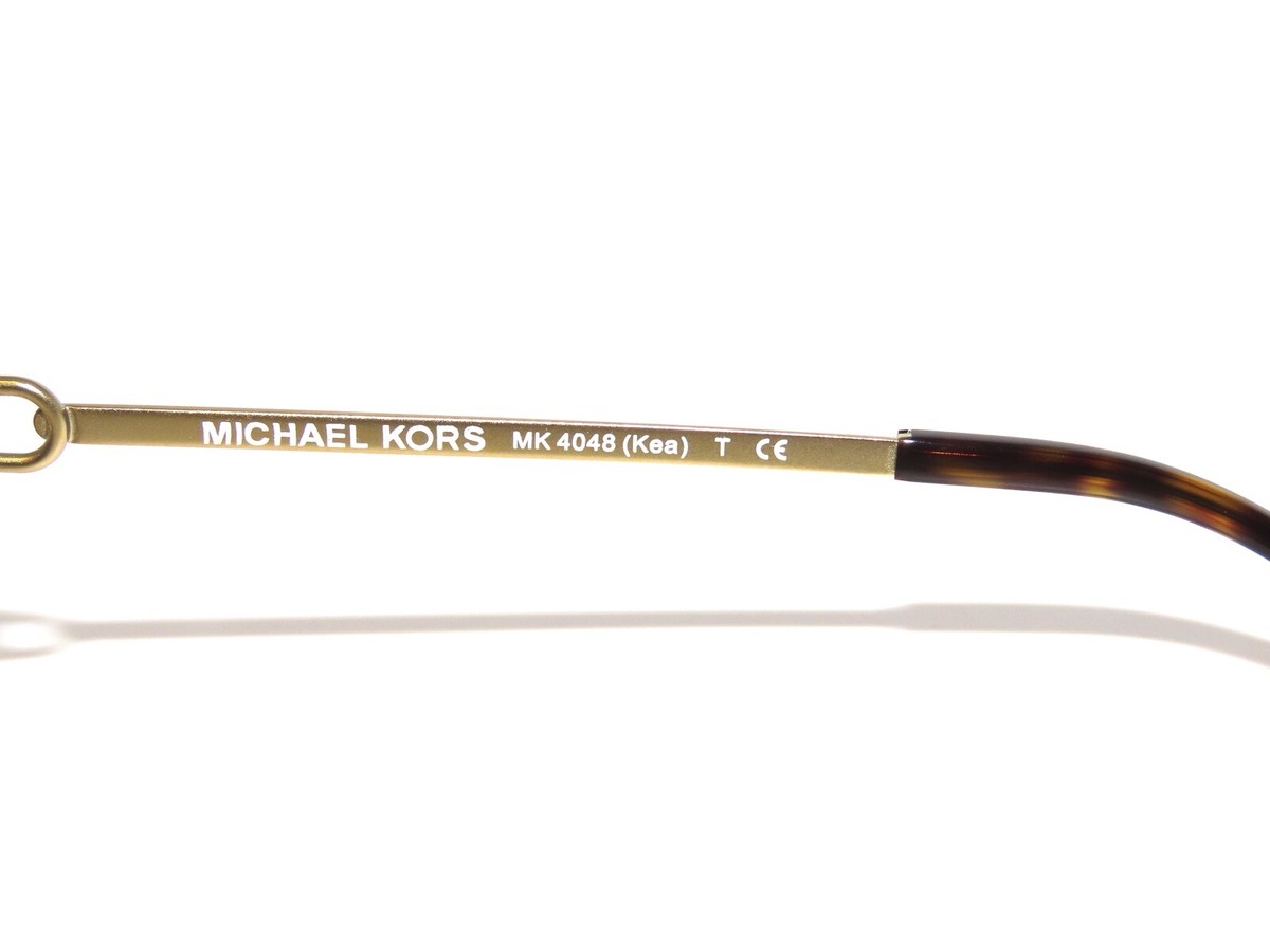 Michael Kors Kea 4048 3293 51 Havana Gold Eyeglasses MK4048  display picture 2